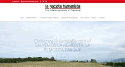 Desktop Screenshot of gacetahumanista.org